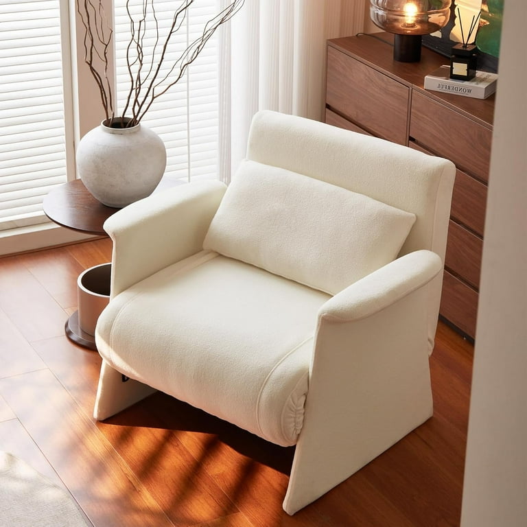 Small Compact Chair Bed Cube Z Bed Tri-Fold Futon – Compact Foam