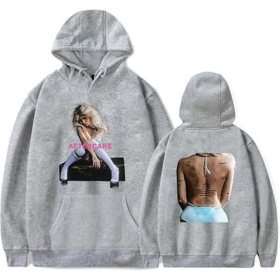 Nessa Barrett AFTERCARE Album Merch Hoodie Pockets Drawstring Unisex Hooded Sweatshirt Fashion Clothing