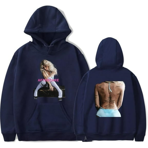 Nessa Barrett AFTERCARE Album Merch Hoodie Pockets Drawstring Unisex Hooded Sweatshirt Fashion Clothing