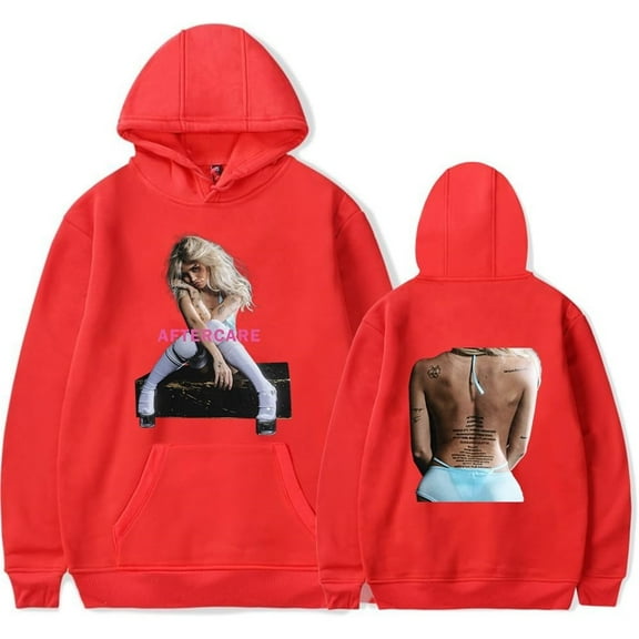Nessa Barrett AFTERCARE Album Merch Hoodie Pockets Drawstring Unisex Hooded Sweatshirt Fashion Clothing