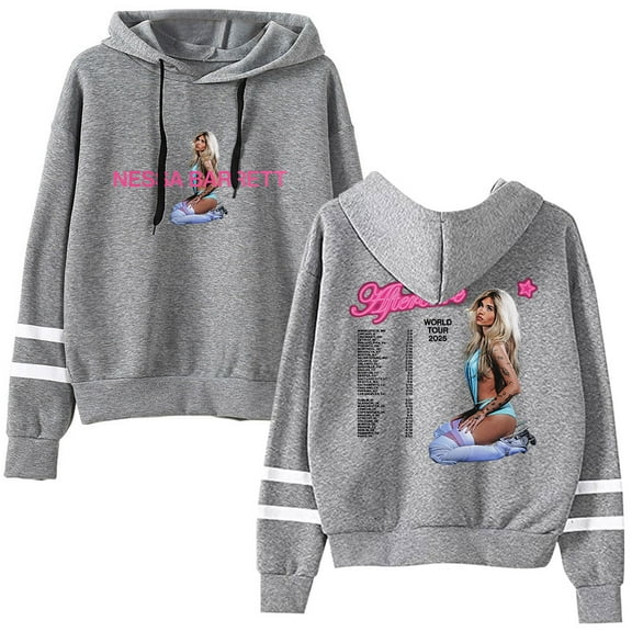 Nessa Barrett Aftercare World Tour 2025 Hoodie Women Men Pullover Sweatshirt Long Sleeve Fashion Clothes