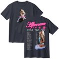 thumbnail image 1 of Nessa Barrett Aftercare World Tour 2025 Merch Cotton T-Shirt Women Men Casual Crewneck Short Sleeve Tee, 1 of 3