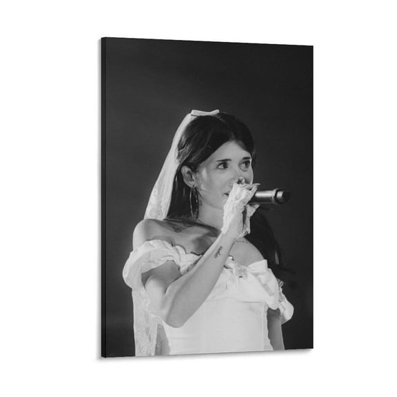 Nessa Barrett Poster Rock Posters Classic Rock Music Retro Style Poster Vintage Print Photo Art Painting Canvas Poster Home Decorative Bedroom Modern Decor Posters Gifts