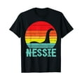 thumbnail image 1 of Nessie Loch Ness Monster Retro Nessy Animal Lover Gift T-Shirt, 1 of 5