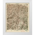 thumbnail image 1 of Nessler 12x14 White Modern Wood Framed Museum Art Print Titled - Crystal Lake California Quad - Nessler 1941, 1 of 4