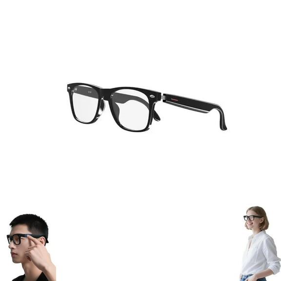 Nessthub Glasses, Nessthub Smart Glasses, Ai Smart Glasses with HD Camera, Video Recording, Music Playback, Hands-Free Calling, for Home/Office/Outdoor