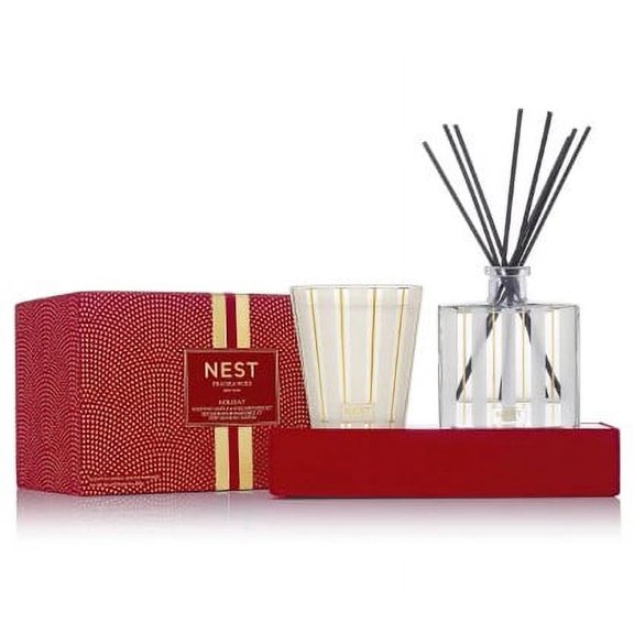 Nest Fragrances Holiday Candle & Diffuser Set