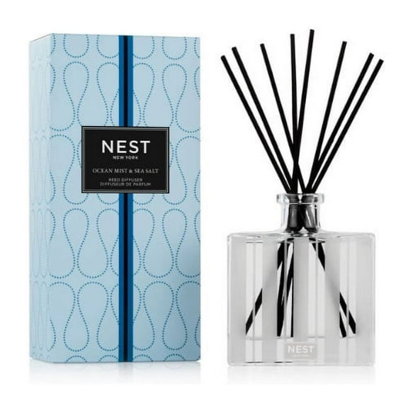Nest Fragrances Reed Diffuser- Ocean Mist & Sea Salt , 5.9 fl oz