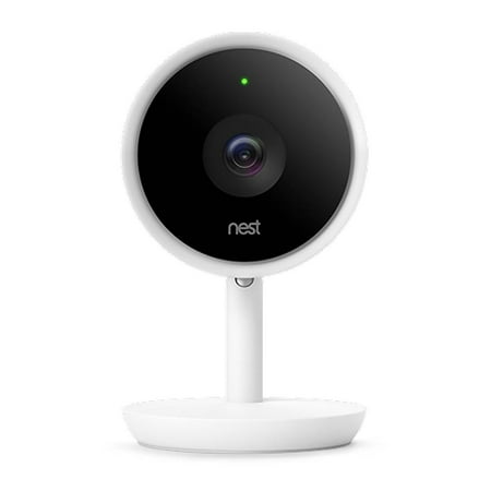 Google - Nest Cam IQ Indoor Full HD Wi-Fi Home Security Camera - White