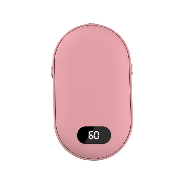 Nest & Nook Pebble Hand Warmer Two In One Portable Digital Display