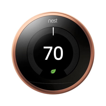 Nest Smart Learning Thermostat - 3rd Generation - Copper