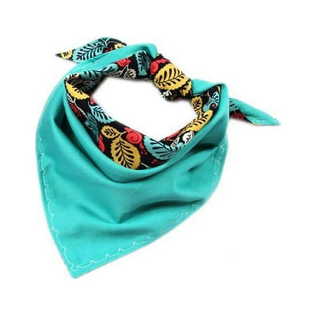 Nest Solutions Teal Snail Toddle Infant Burp Cloths Double Layer Bibs, Set of 2