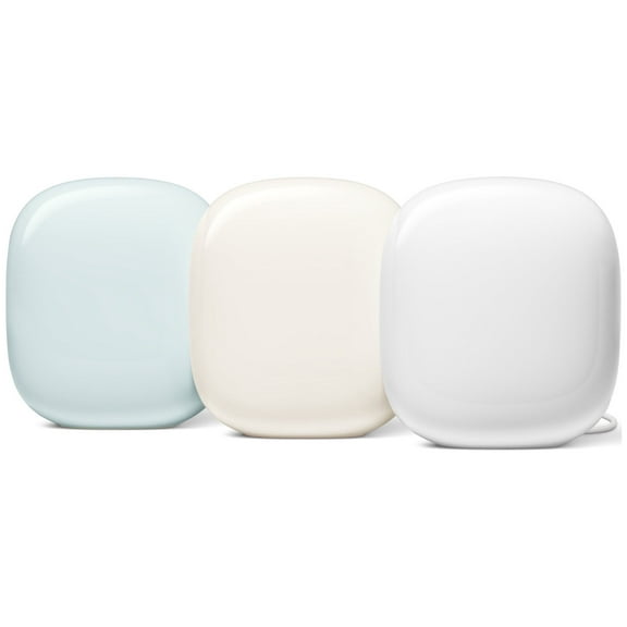 Nest Wifi Pro - Wi-Fi 6E - Reliable Home WiFi System with Fast Speed  and Whole Home Coverage - Mesh Wi-Fi Router - Multicolor 3-pack
