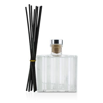 Sicilian Tangerine Glass Reed Diffuser with Black Reeds