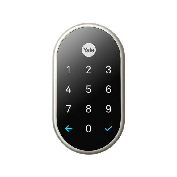 Nest x Yale RB-YRD540-WV-619 Smart Lock with Nest Connect - Satin Nickel