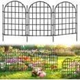 thumbnail image 1 of NestE-12 Panels Garden Fence,13.8 ft(L)x 17 in(H) Arched No Dig Fence,Decorative Animal Barrier Fencing with Ground Stake, Rustproof Metal Garden Edging Border for Dog,Rabbit,Outdoor Yard Patio Decor, 1 of 14