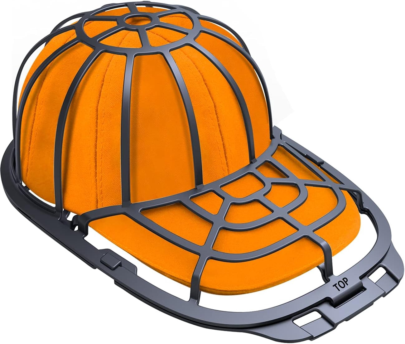 NestE Hat Washer Cage Hat Cleaner for Baseball Caps Fit for Adults and Kids Hats (Black)