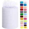 thumbnail image 1 of NestE Tulle Rolls 6” by 100 Yards (300 feet) Tulle Roll Spool Fabric for DIY Tutu Skirts Wedding Baby Shower Crafts Decorations Party Supplies (White), 1 of 11