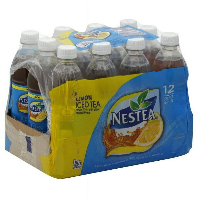 Lipton Iced Tea - Lemon Flavor - 16.9 oz Bottles - 12 Pack