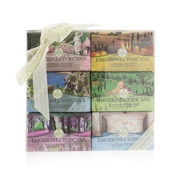 Nesti Dante Emozioni in Toscana Soap Gift Set Collection 6 soaps x 150 gr.