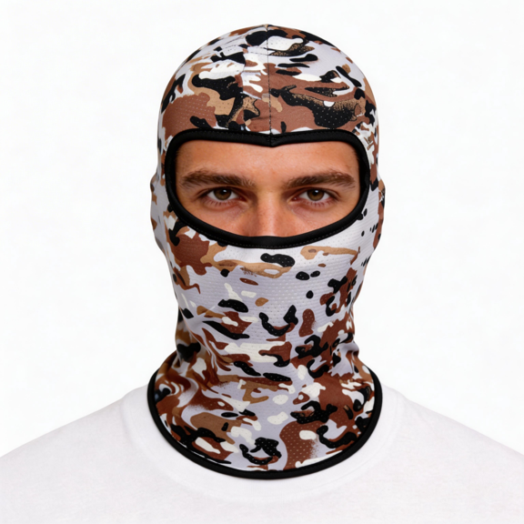 Nestiefly Balaclava Ski Mask Head Mask Full Face Mask Windproof Sun UV Protection Hood for Women Men I One Size
