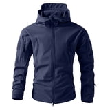 Nestiefly Men's Camouflage Jacket Full-Zip Waterproof Fleece Lined ...