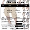 thumbnail image 1 of Nestiefly Men's Casual Drawstring Capri Cargo Pants, New 3/4 Knee Length Shorts, Stretch Elastic Summer Loose Fit Army Green L, 1 of 3