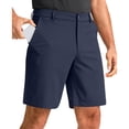 thumbnail image 1 of Nestiefly Men's Causal Short Golf Dress Shorts Multiple Pockets Stretch Lightweight Work Athletic Short Zip Navy 2XL, 1 of 5