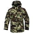 thumbnail image 1 of Nestiefly Men's Military Tactical Full-Zip Jackets Camouflage Softshell Fleece Fall Windbreaker Waterproof Outdoor Hooded Rain Coats 2026 Army Green 4XL, 1 of 2