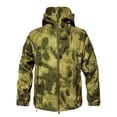 thumbnail image 1 of Nestiefly Men's Military Tactical Full-Zip Jackets Camouflage Softshell Fleece Fall Windbreaker Waterproof Outdoor Hooded Rain Coats 2026 Earthy Yellow 3XL, 1 of 2
