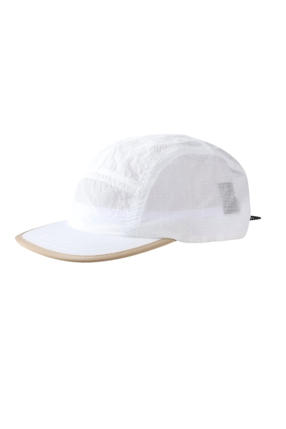Short Brim 5 Panel Baseball Cap Mesh Quick Drying Summer Cap for Men Women Lightweight Breathable Sports Hat Outdoor 2026 White One Size