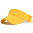 thumbnail image 1 of Nestiefly Visor Hat for Men & Women Quick-Dry Sun Visor Cap for Sports Tennis Golf Running Beach Outdoor Caps Hats Visors Sunvisors Yellow One Size, 1 of 7