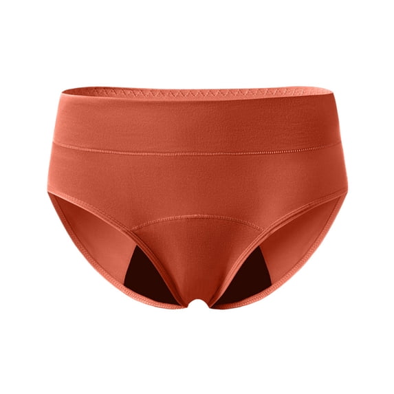 Nestiefly Womens Underwear Seamless High Waisted Panties | Full Coverage, Lightweight, Soft Stretch Breathable, Tagless Briefs 2026 Ginger L
