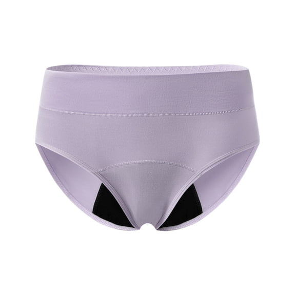 Nestiefly Womens Underwear Seamless High Waisted Panties | Full Coverage, Lightweight, Soft Stretch Breathable, Tagless Briefs 2026 Light Purple 2XL