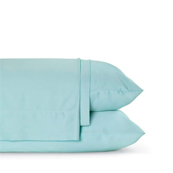 Nestin Luxury Rayon from Bamboo 4 Piece King Sheet Set, 250 Thread Count, Light Blue