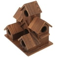 Nesting Box Wooden Bird House Pet Bird Nest Courtyard Bird Nesting Box