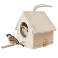 Nesting Box for Tits, Nesting Box Kit Robin, Bird House, Weatherproof