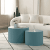 Actual Color: Set of 2-Bule