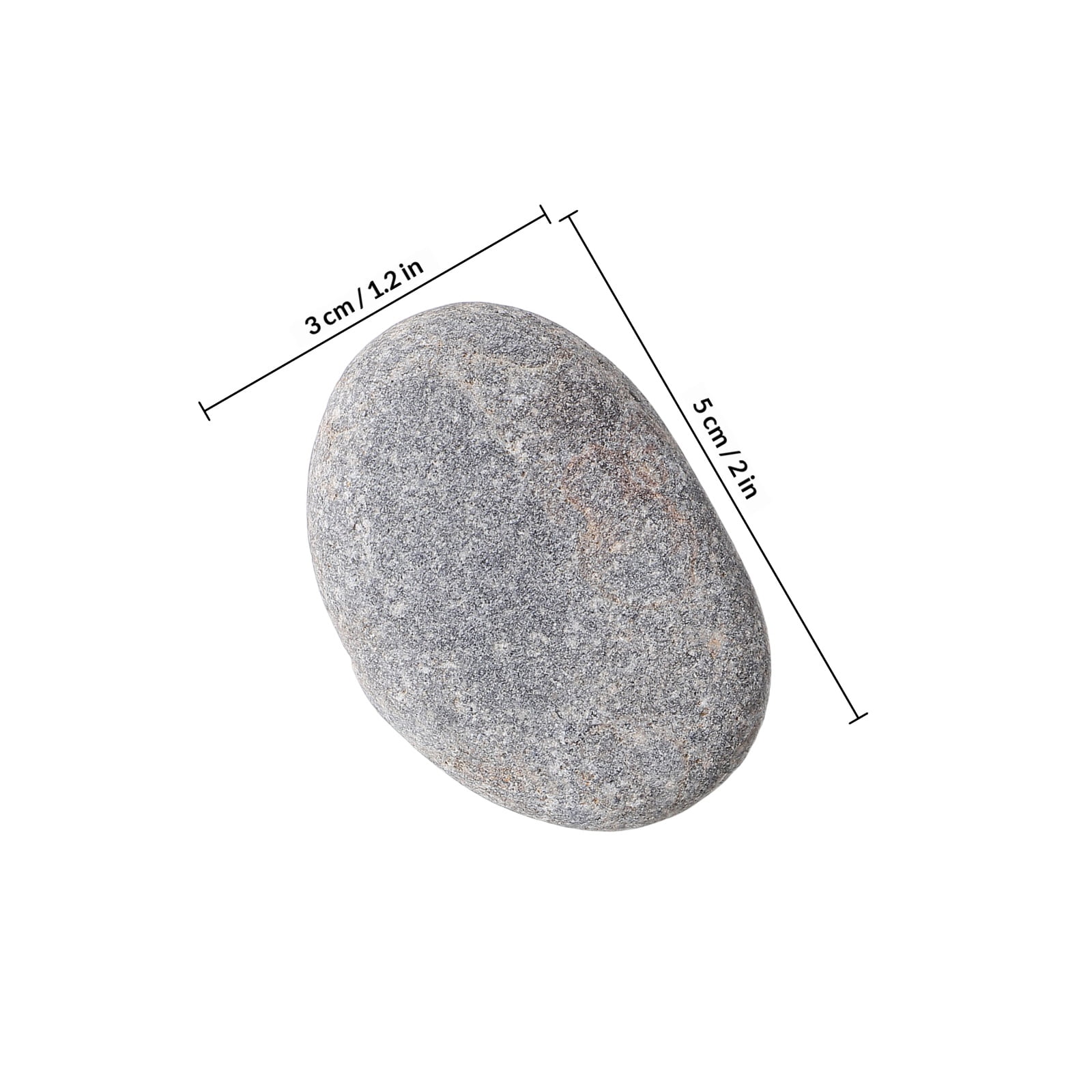 Nestingho 20Pcs Pebbles for Painting Small Natural River Rocks DIY Drawing Rocks River Stones
