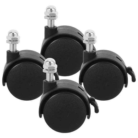Nestingho 4pcs Replacement Wheel for Electrical Oil Heater Plastic Swivel Casters for Radiators Universal Caster Wheel for Oil Heater