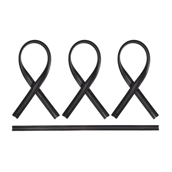 Nestingho 4pcs Wiper Refill Windshield Wiper Rubber Strip Car Wiper Blades Refill