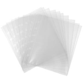 Nestingho 50Pcs Scrapbook Refill Pages Scrapbooking Binders Refill Pages Photo Album Refill Pages Sheet Protectors