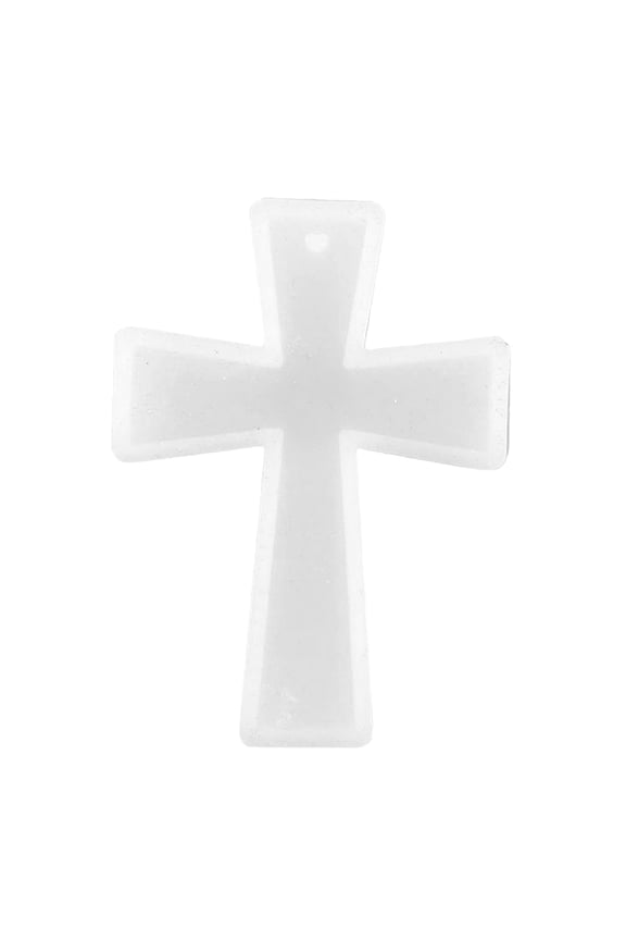 Silicone Cross Mold for Epoxy Resin Casting, Crucifix Pendant Mold for Jewelry, Keychains, Handicraft and Craft Projects
