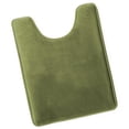 thumbnail image 1 of Nestl Contour Absorbent Memory Foam Bath Mat Bathroom Rug, Sage Green, 24"x20", 1 of 7