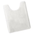 thumbnail image 1 of Nestl Contour Absorbent Memory Foam Bath Mat Set Bathroom Rug, White, 24"x20", 1 of 7