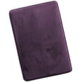 thumbnail image 1 of Nestl Absorbent Memory Foam Bath Mat Bathroom Rug, Cream Purple, 20"X30", 1 of 7
