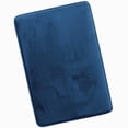 thumbnail image 1 of Nestl Absorbent Memory Foam Bath Mat Set Bathroom Rug, Royal Blue, 20"X30", 1 of 7