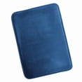 thumbnail image 1 of Nestl Absorbent Memory Foam Bath Mat Set Bathroom Rug, Blue, 17"x24", 1 of 6