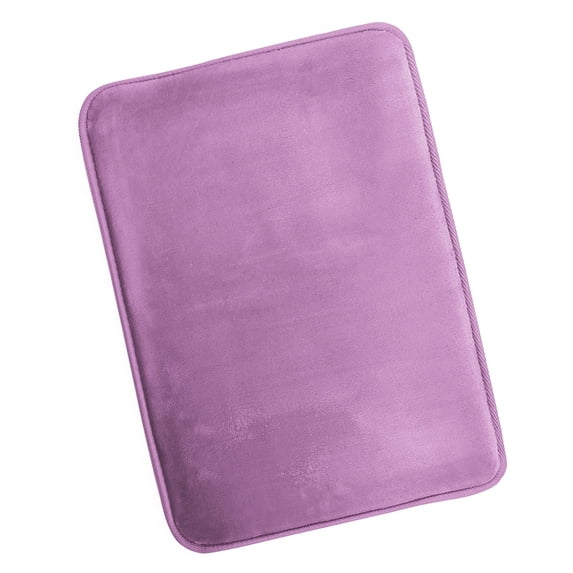 Nestl Absorbent Memory Foam Bath Mat Set Bathroom Rug, Lavender Dream, 17"x24"