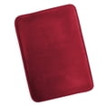 thumbnail image 1 of Nestl Absorbent Memory Foam Bath Mat Set Bathroom Rug, Red, 17"x24", 1 of 7